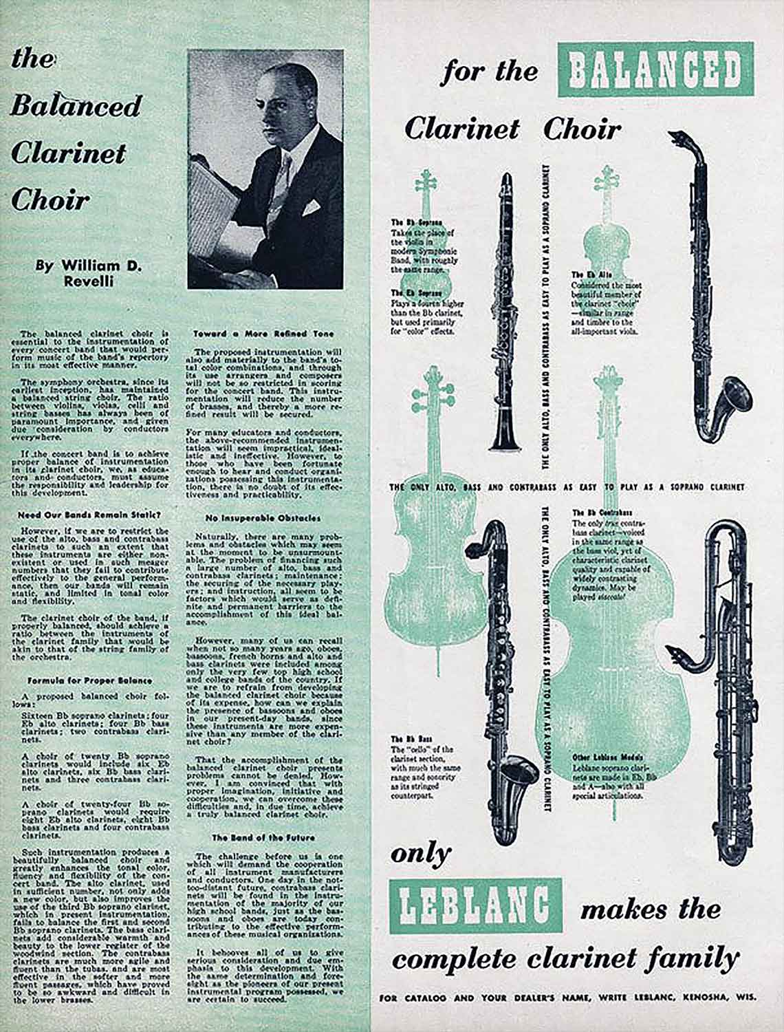 Valentin cases : Totalités des clarinettes leblanc