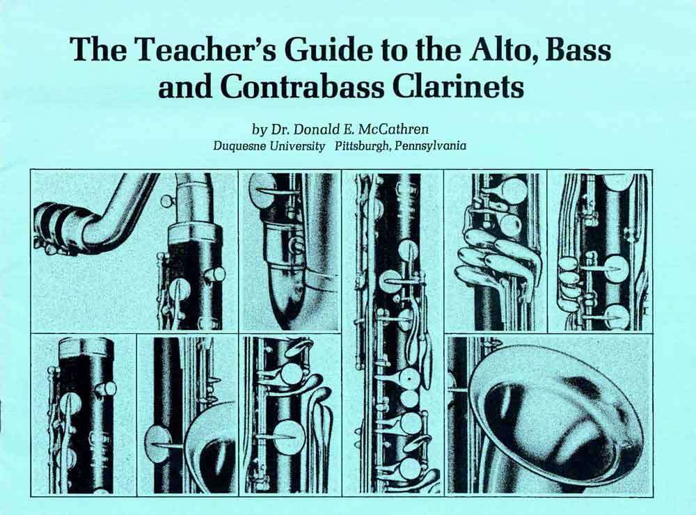 An excellent method for low clarinets.