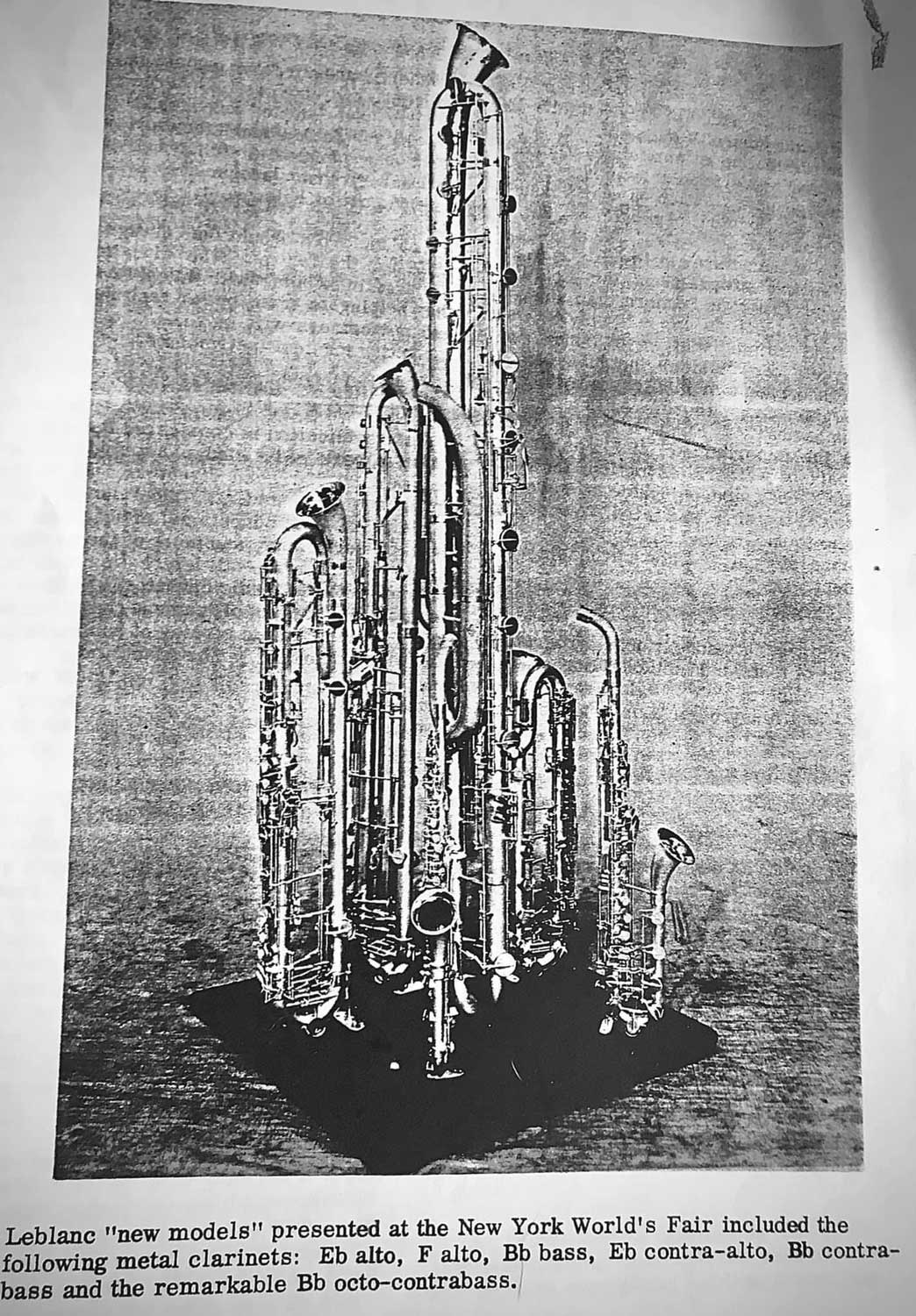 Valentin cases : Totalités des clarinettes leblanc